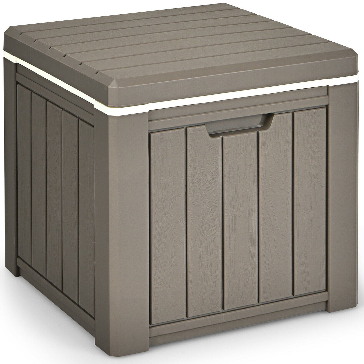 10 Gallon Storage Cooler for Picnic and Outdoor Activities, Brown Coolers at Gallery Canada