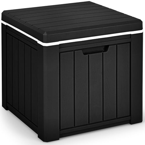 10 Gallon Storage Cooler, For Picnic And Outdoor Activities, Black