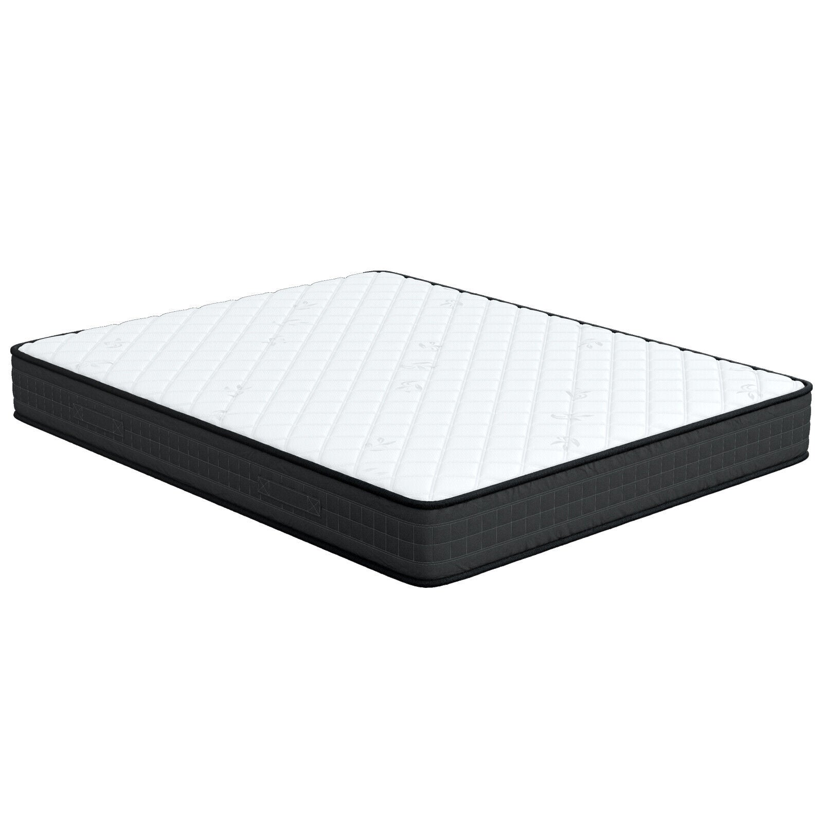 8 Inch Memory Foam Mattress, Medium Firm, Queen Size, White Mattresses at Gallery Canada