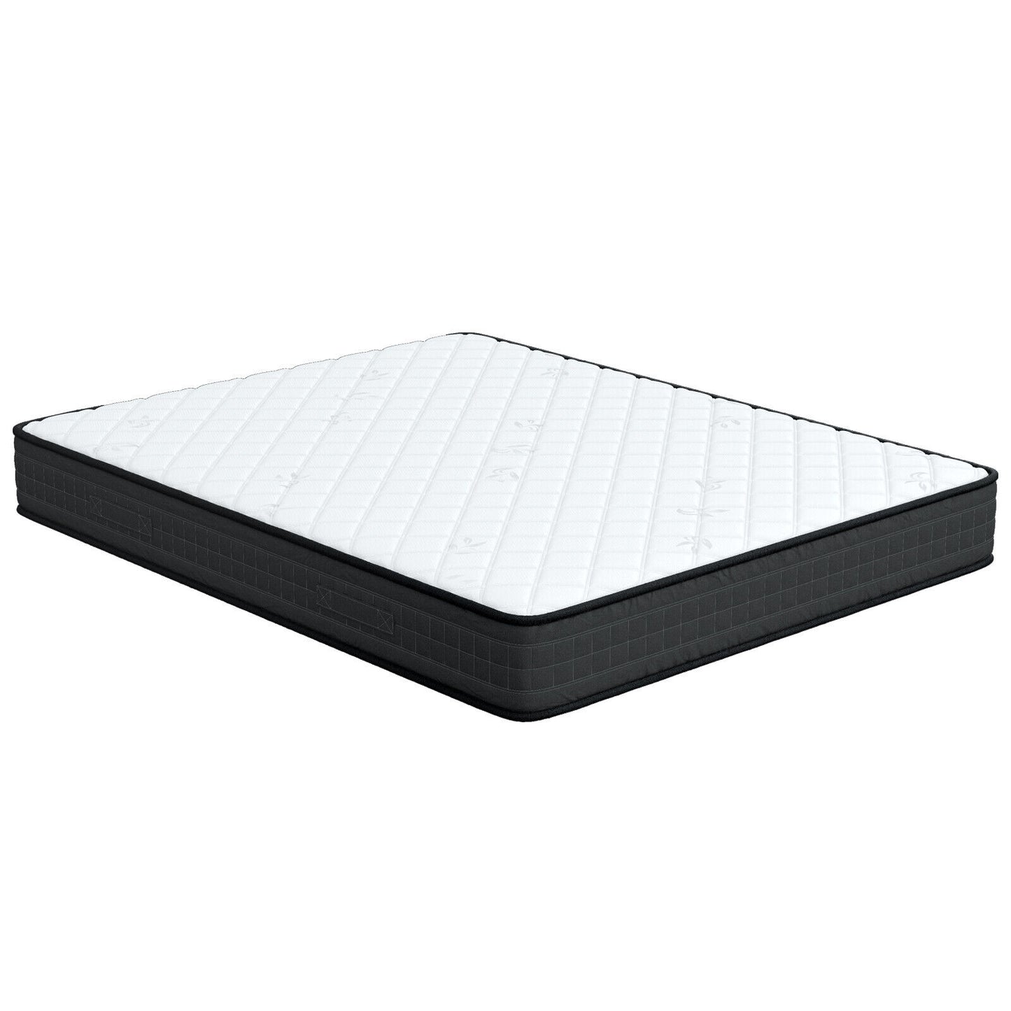 8 Inch Memory Foam Mattress, Medium Firm, Queen Size, White Mattresses at Gallery Canada