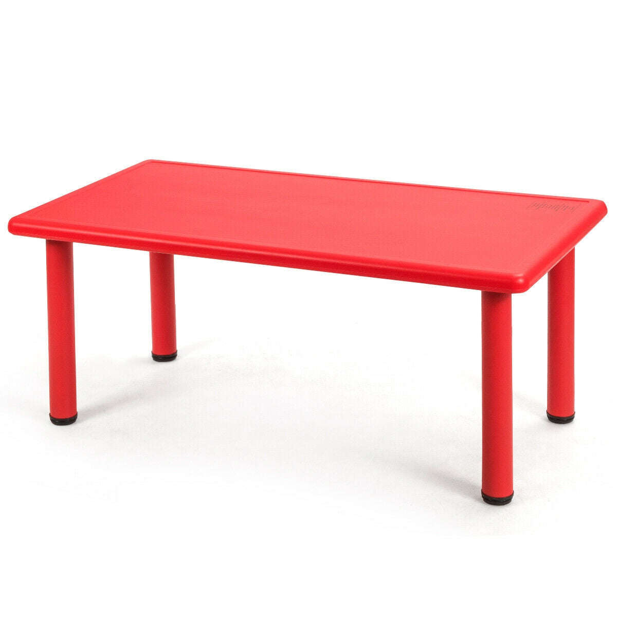 Kids Plastic Rectangular Table, Red Kids Table & Chair Sets at Gallery Canada