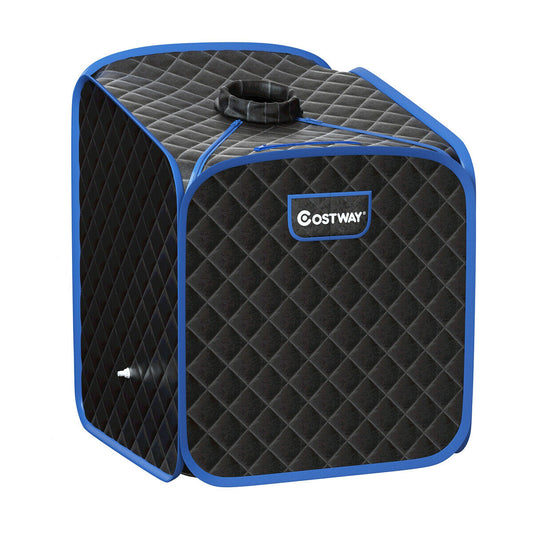 2L Portable Folding Steam Sauna Spa, Black Spa & Salon Black at Gallery Canada