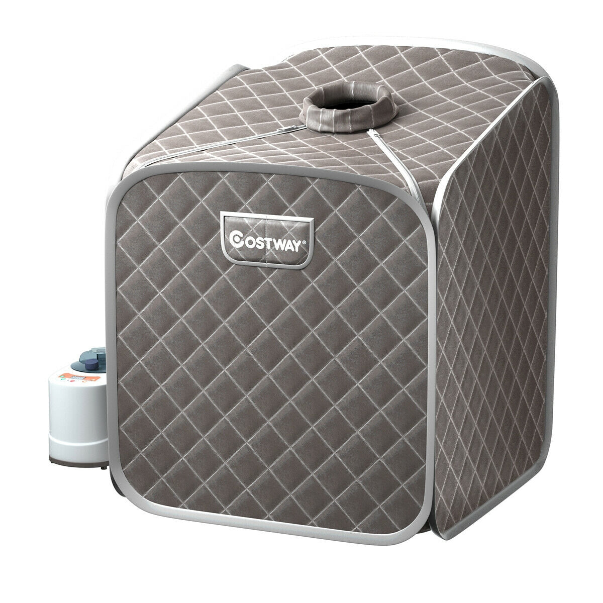 2L Portable Folding Steam Sauna Spa, Gray Spa & Salon at Gallery Canada