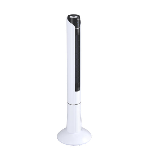 Portable 48 Inches Tower Fan, Remote Control, White