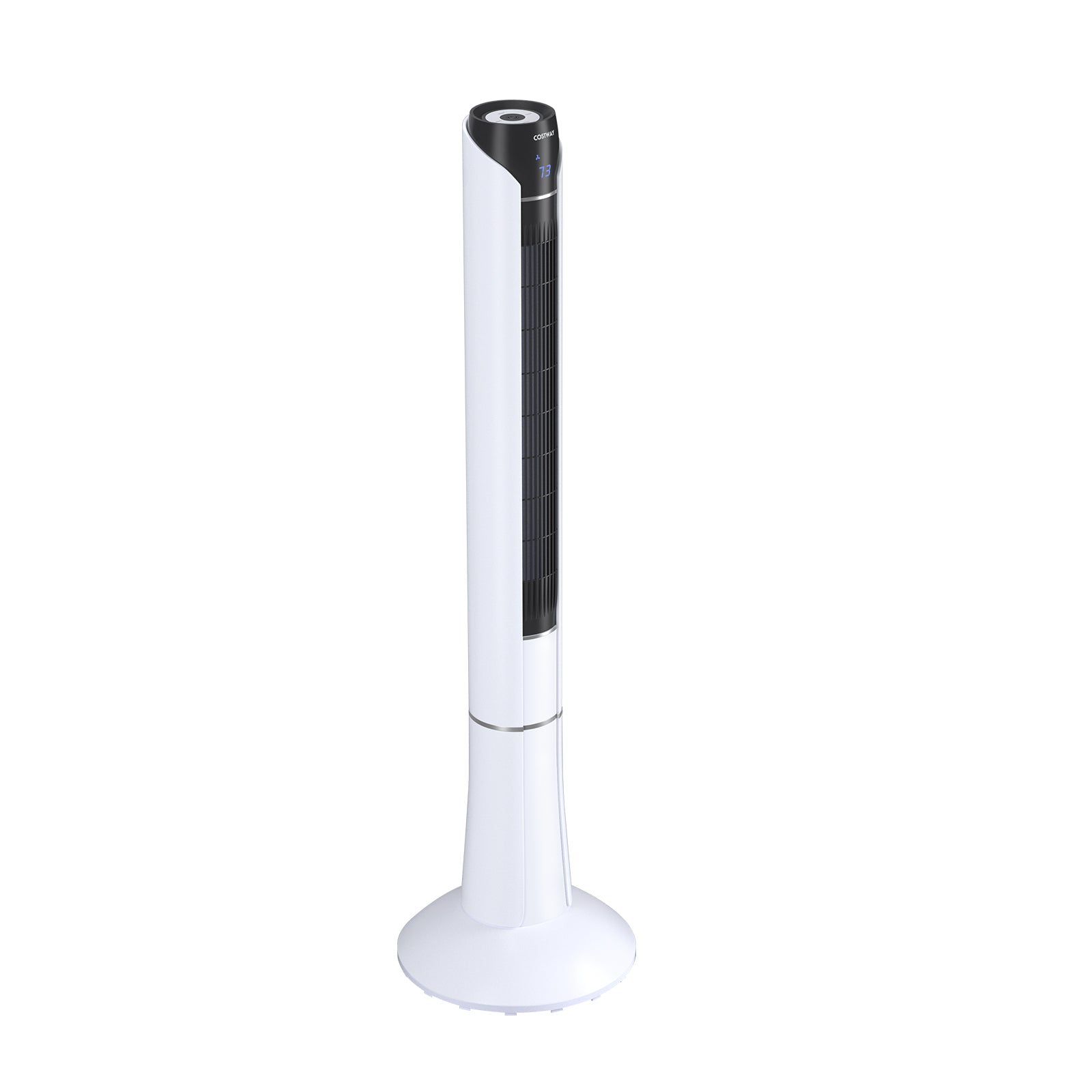 Portable 48 Inches Tower Fan, Remote Control, White Fans at Gallery Canada