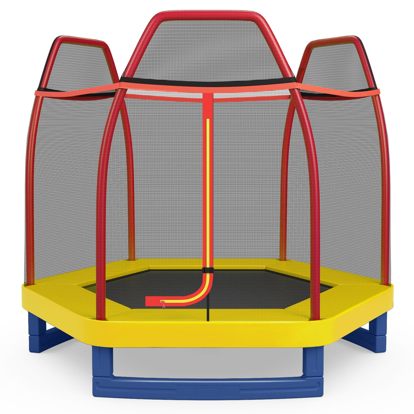 7 Feet Kids Trampoline, Red Trampolines at Gallery Canada