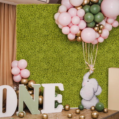 12 Pieces 20 x 20 inches Artificial Grass Wall Panels for Garden Yard Balcony, Light Green Faux Plants at Gallery Canada