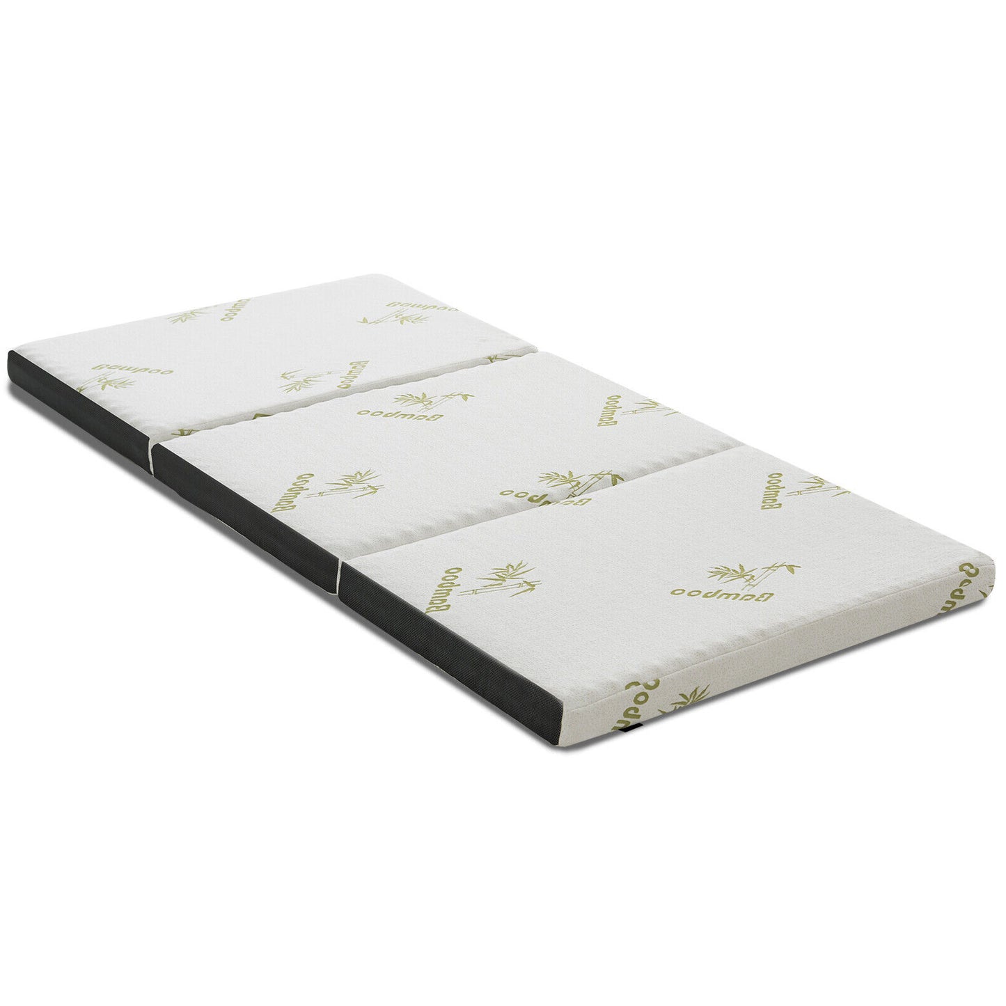 3 Inch Tri-Fold Memory Foam Mattress Topper, Portable With Bag, Small Mattresses Small Size at Gallery Canada