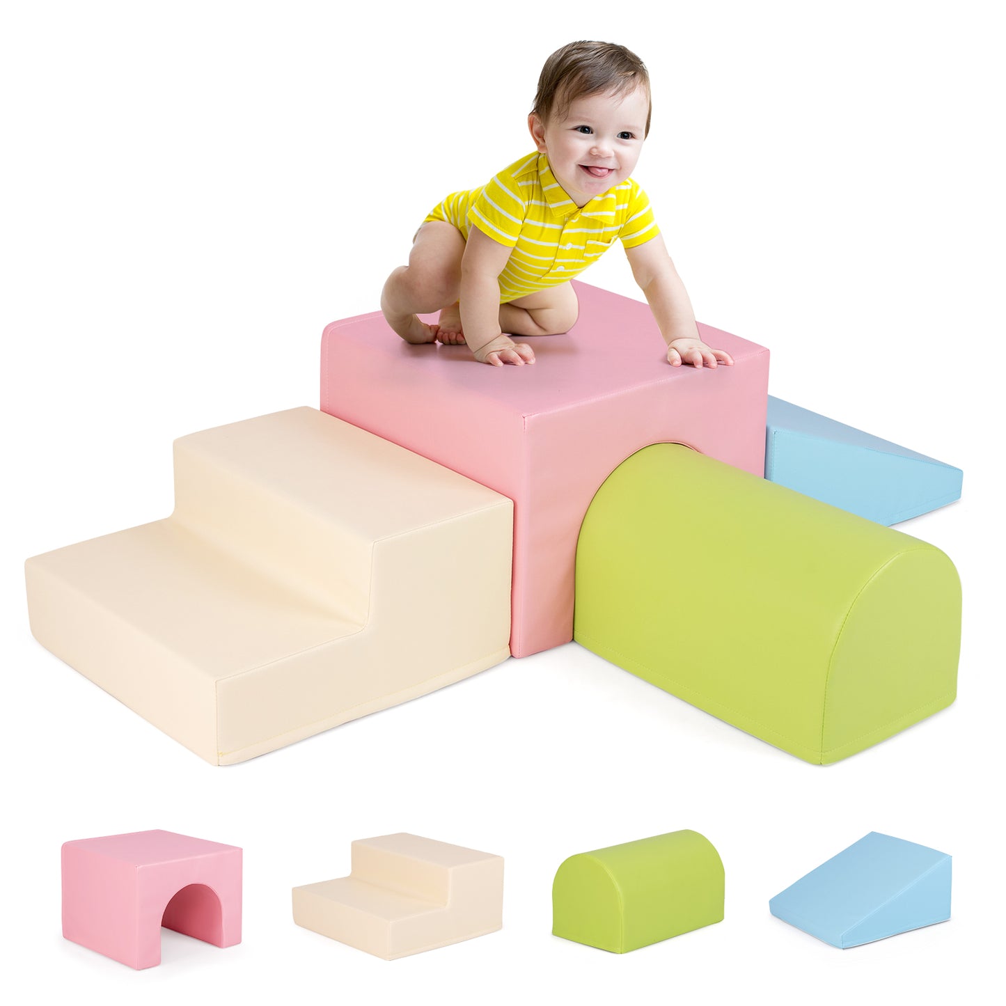 Foam Block Play Set, Multicolor Climbers & Slides at Gallery Canada