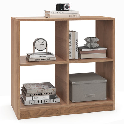 4-Cube Kids Bookcase with Open Shelves, Natural Bookcases at Gallery Canada