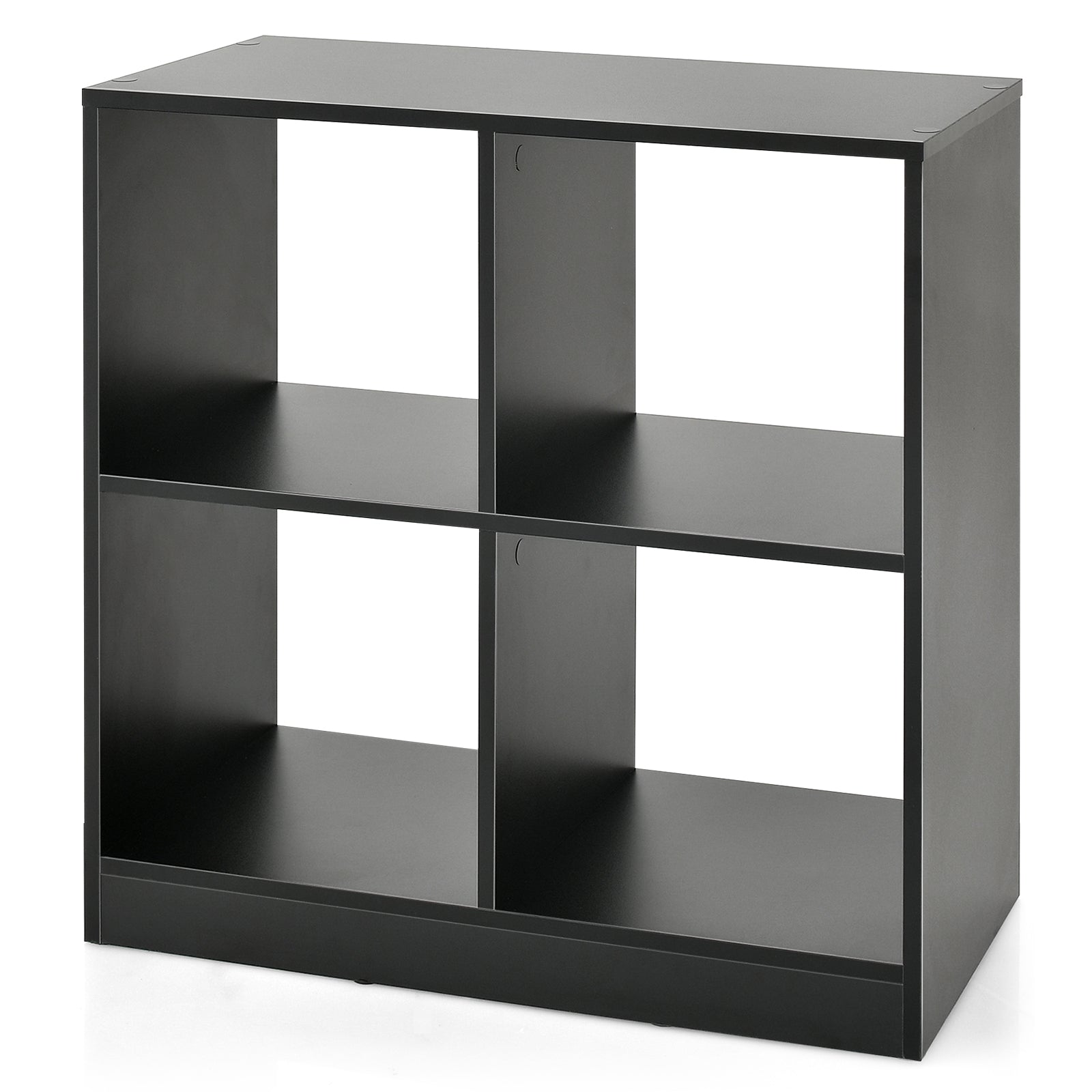 4-Cube Kids Bookcase with Open Shelves, Black Bookcases Black at Gallery Canada