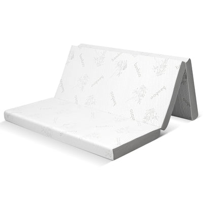 4 Inch Tri-Fold Cooling Gel Memory Foam Mattress, Queen Size Mattresses Options at Gallery Canada