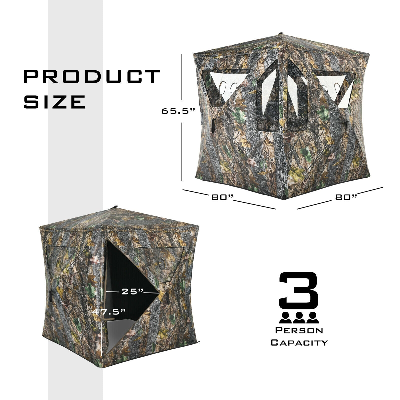3 Person Pop-Up Ground Tent, Camouflage Tents at Gallery Canada