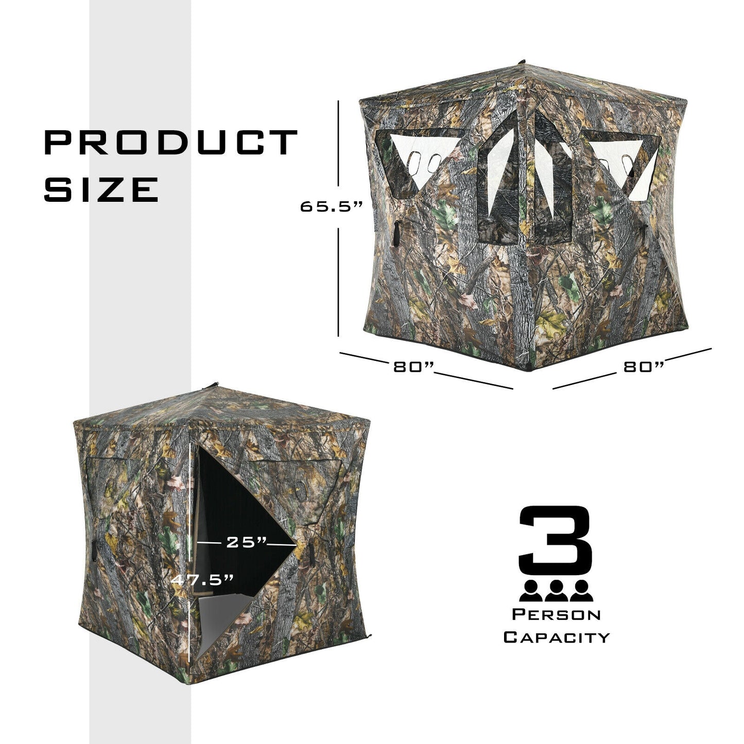 3 Person Pop-Up Ground Tent, Camouflage Tents at Gallery Canada