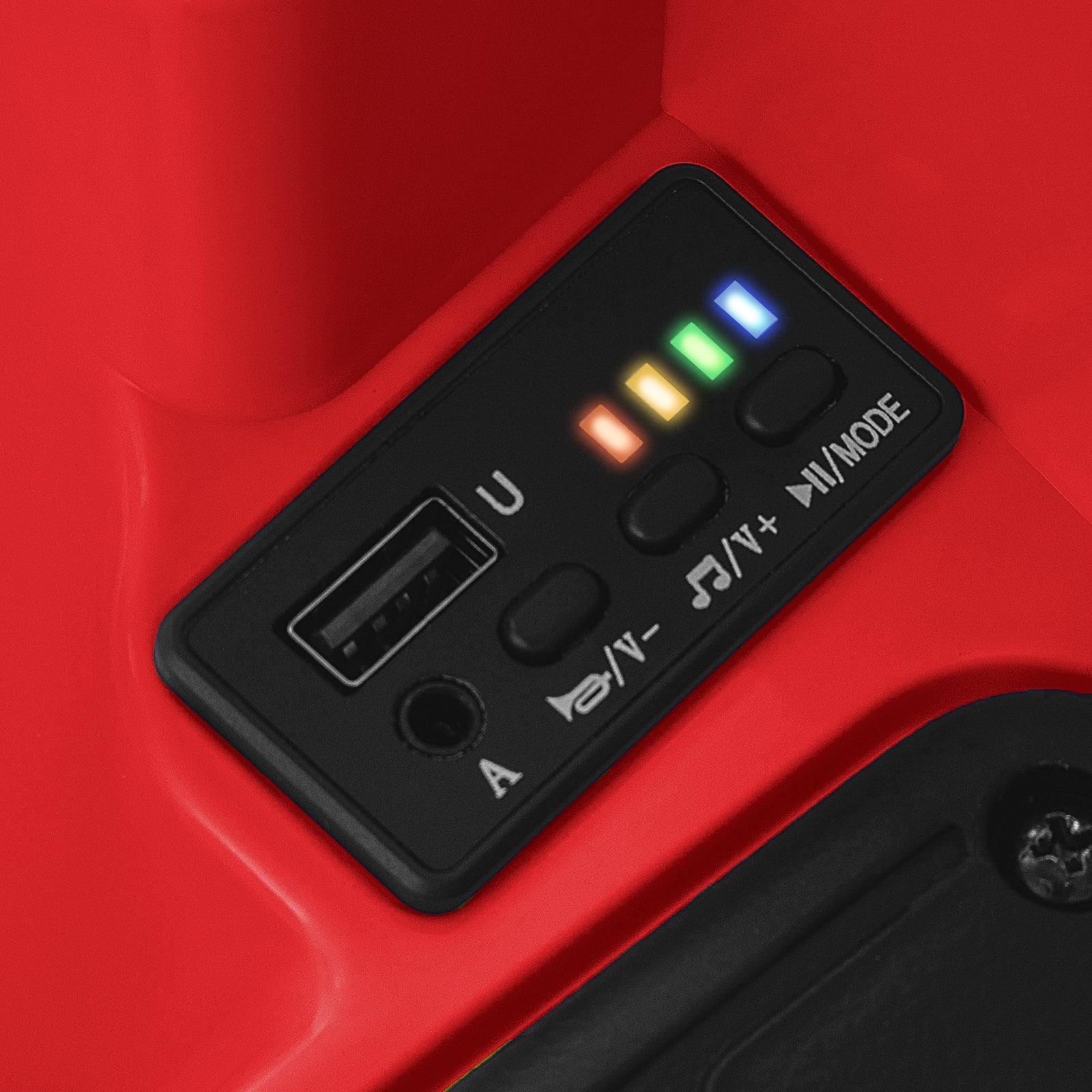 12V 360° Ride on Bumper Car for Toddlers with Remote Control, Red Powered Ride On Toys at Gallery Canada