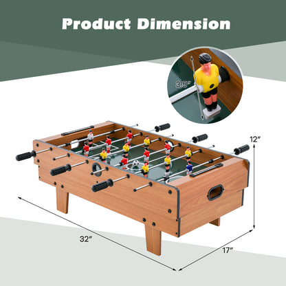4-In-1 Combo Game Table, Foosball With Billiards And Hockey, Brown Game Room at Gallery Canada