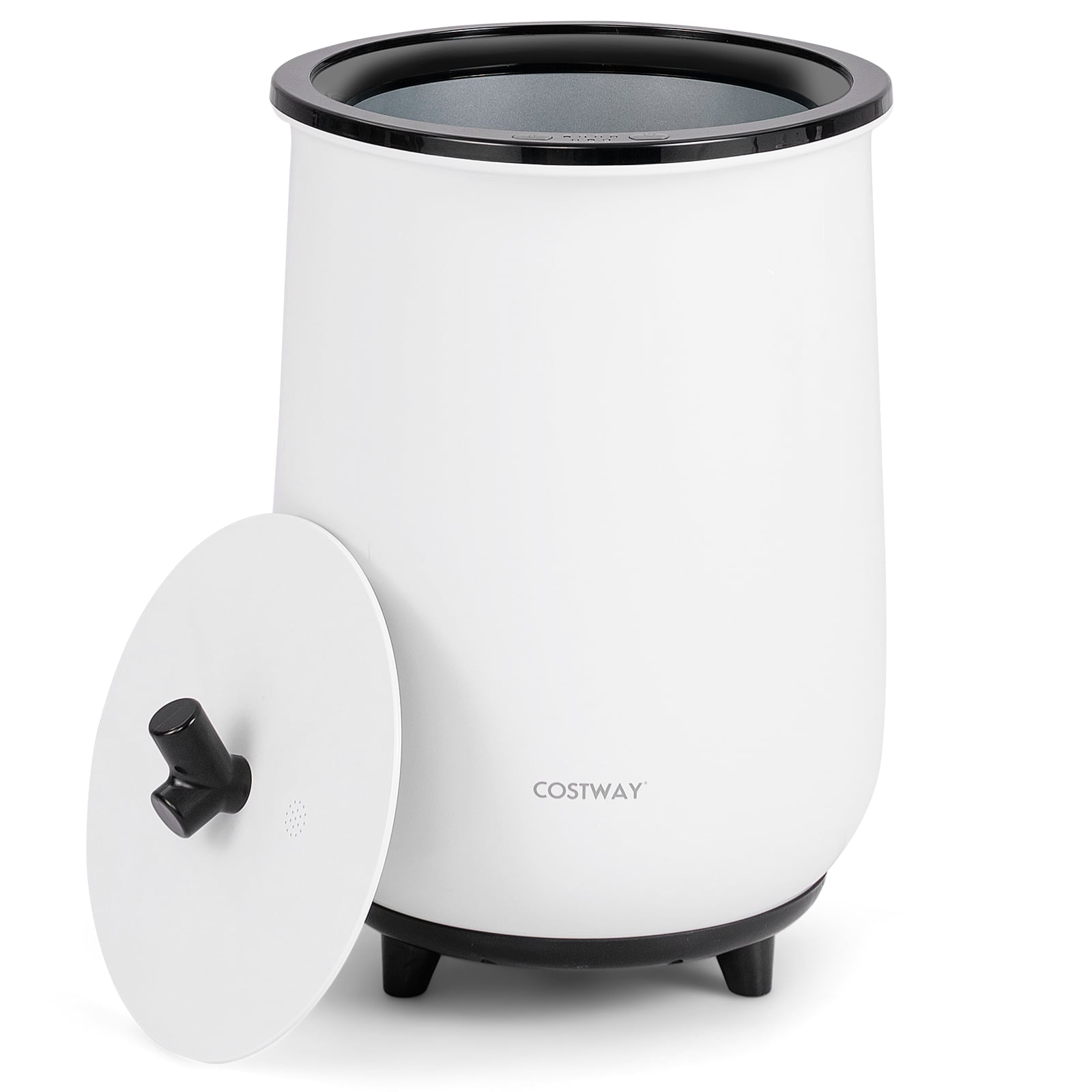 23L Large Luxury Bucket-Style Towel Warmer, Black Dryers at Gallery Canada