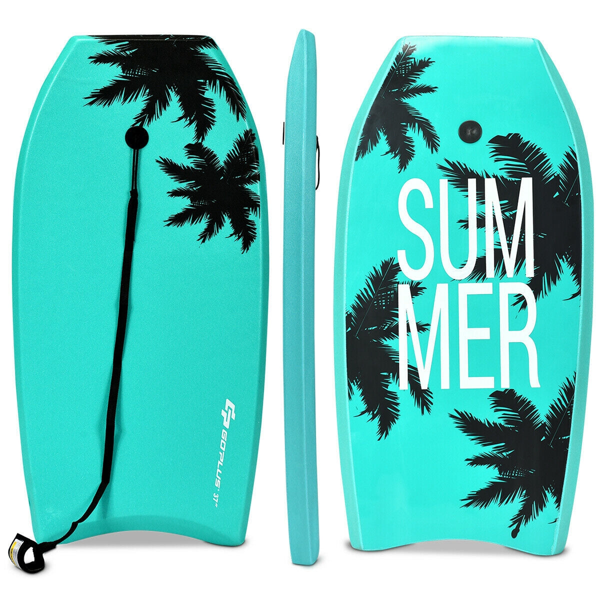 33 Inch/37 Inch/41 Inch Lightweight Super Surfing Bodyboard, Turquoise Surfing at Gallery Canada