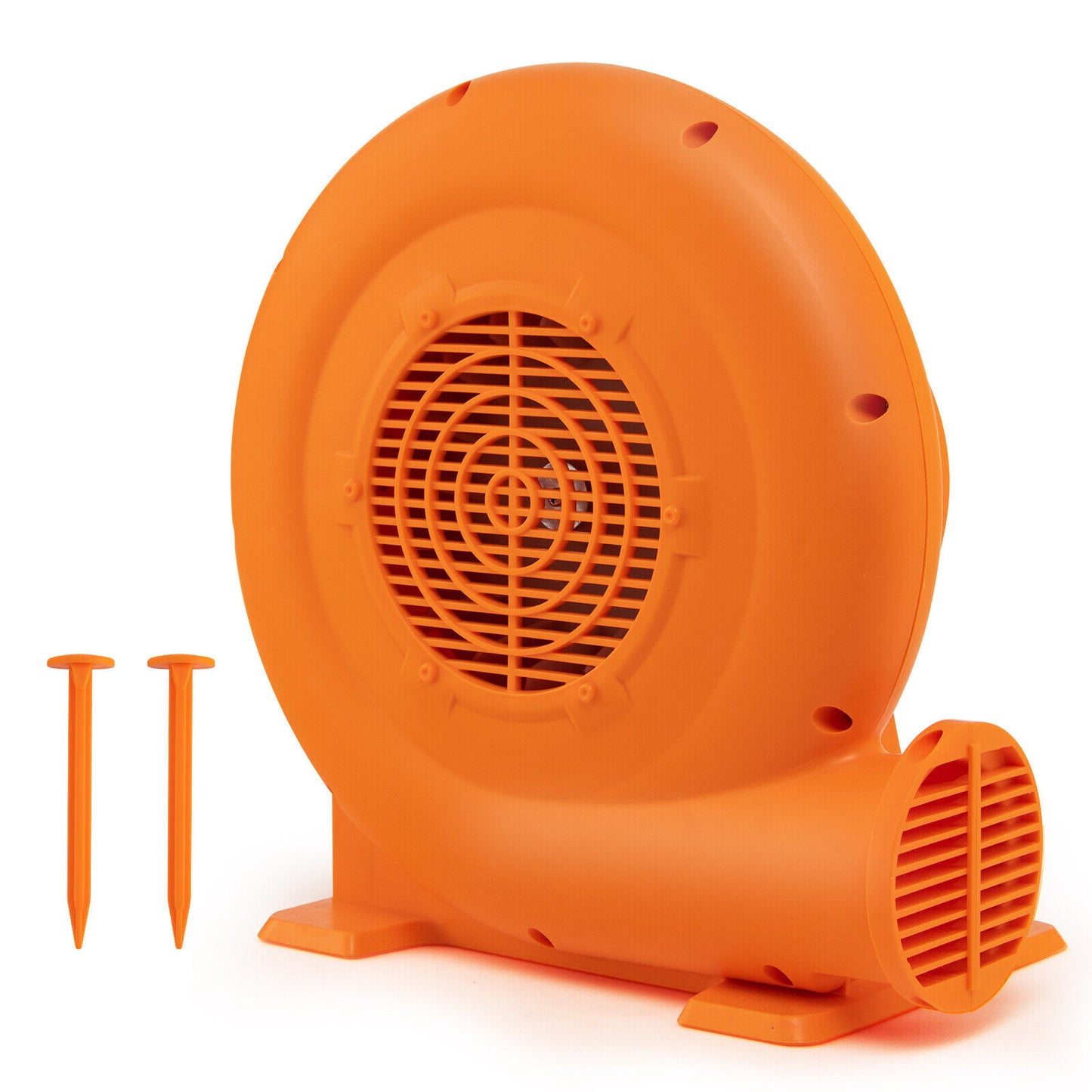 680W Air Blower (1.0HP) for Inflatables with 25 feet Wire and GFCI Plug, Orange Air Blowers at Gallery Canada