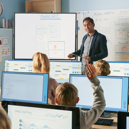 48 x 36 Inch Mobile Magnetic Double-Sided Reversible Whiteboard Height Adjust, Black & White Home Office at Gallery Canada