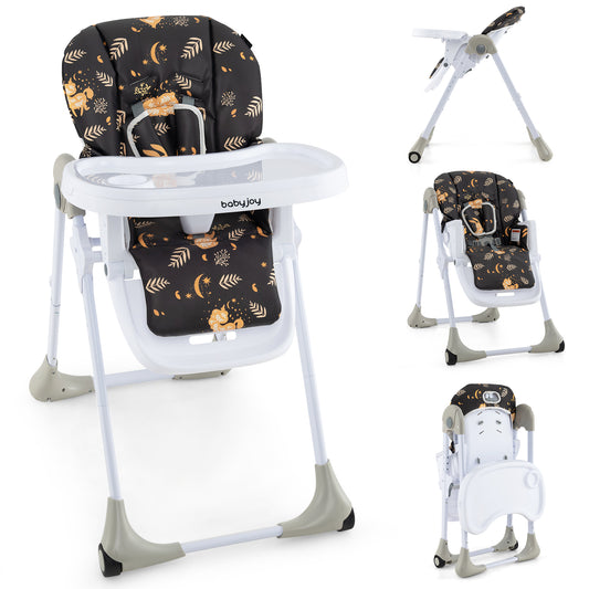3-In-1 Convertible High Chair, Deep Brown High Chairs Deep Brown at Gallery Canada
