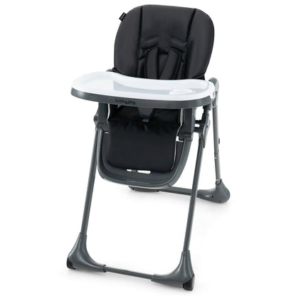 3-In-1 Convertible Baby High Chair for Toddlers, Black High Chairs Black at Gallery Canada