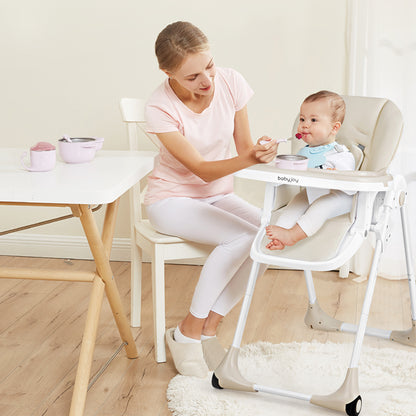 3-In-1 Convertible Baby High Chair for Toddlers, Beige High Chairs at Gallery Canada