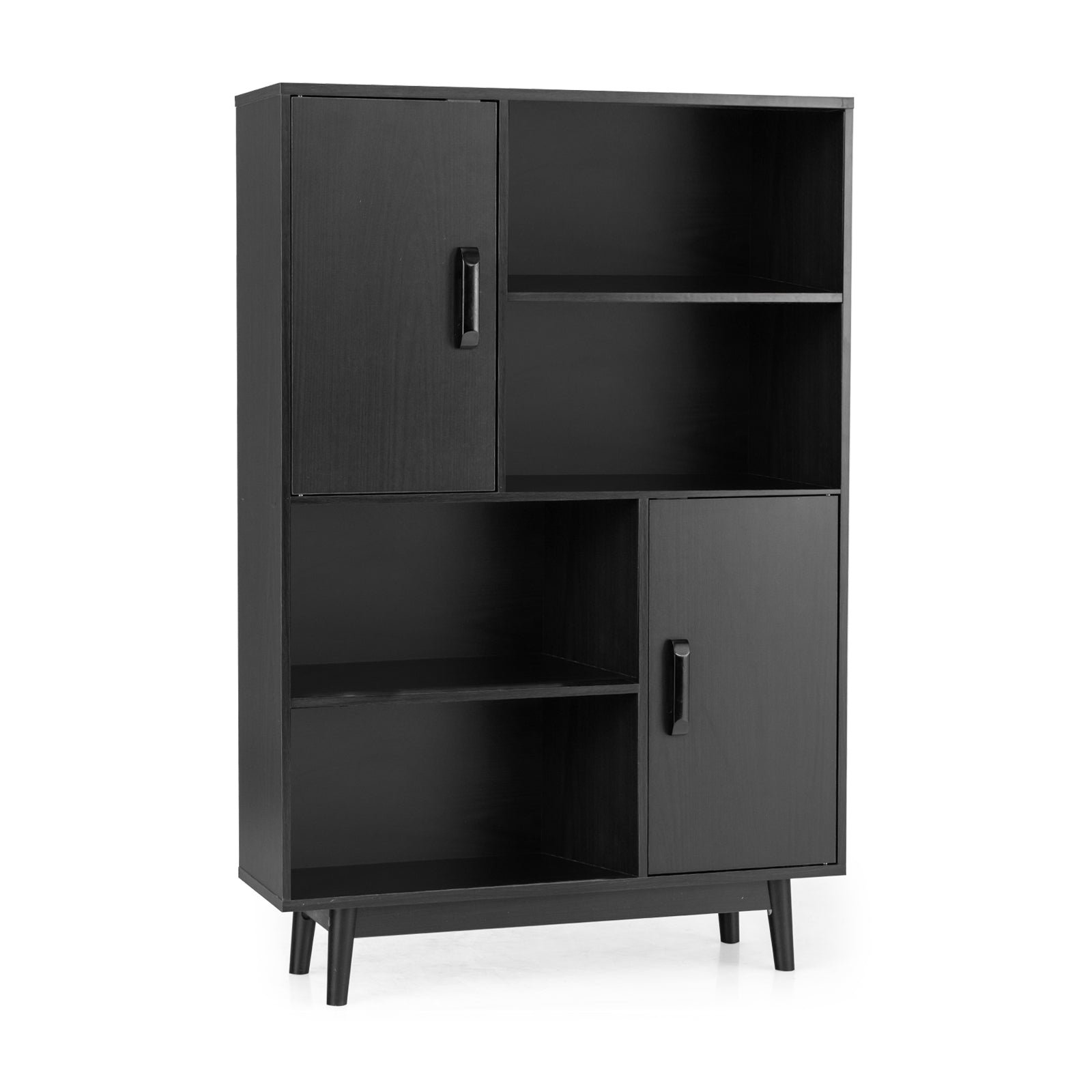 Sideboard Storage Cabinet With Door Shelf, Black Cabinets & Chests at Gallery Canada