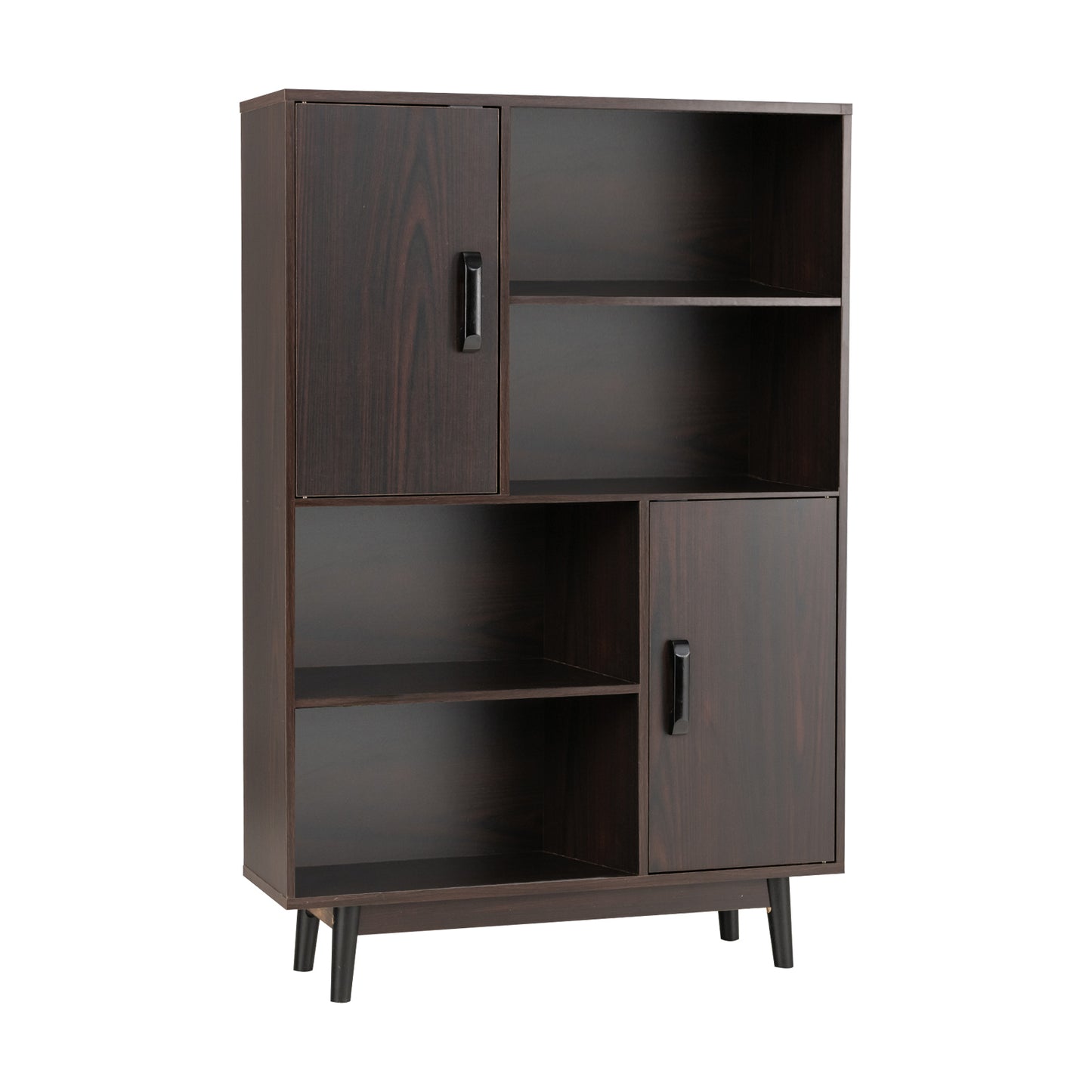 Sideboard Storage Cabinet, Dark Brown Cabinets & Chests Dark Brown at Gallery Canada
