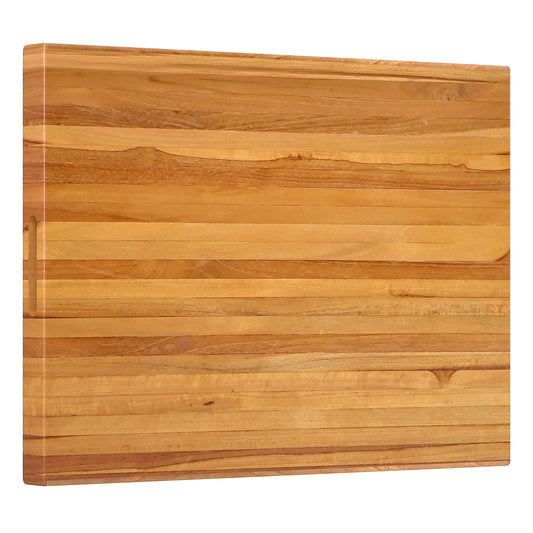 Teak Wood Cutting Board, 24 Inch, Natural Kitchen Tools Natural at Gallery Canada