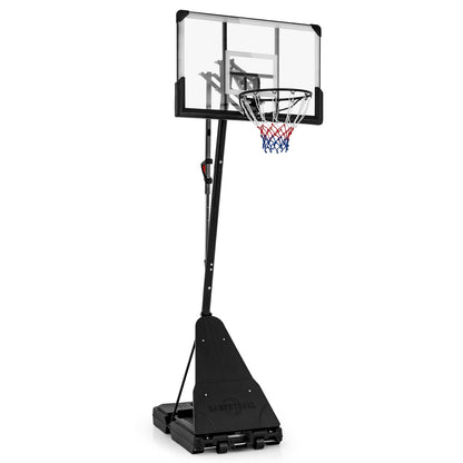 Height Adjustable Portable Basketball Hoop, 4.9-10 Feet Sport Equipments at Gallery Canada