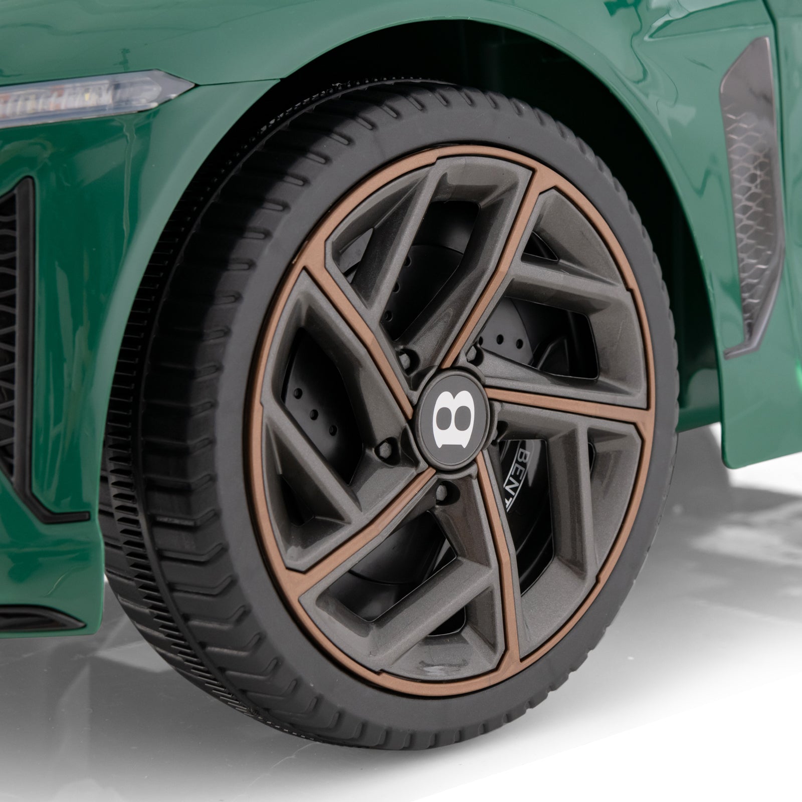 12V Powered Car Kids Ride-on Racer Car Licensed Bentley Bacalar, Green Powered Ride On Toys at Gallery Canada