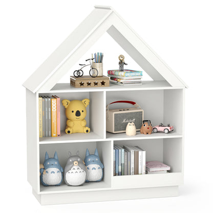 3-Tier House-Shaped Toy Storage Organizer, White Kids Storage at Gallery Canada