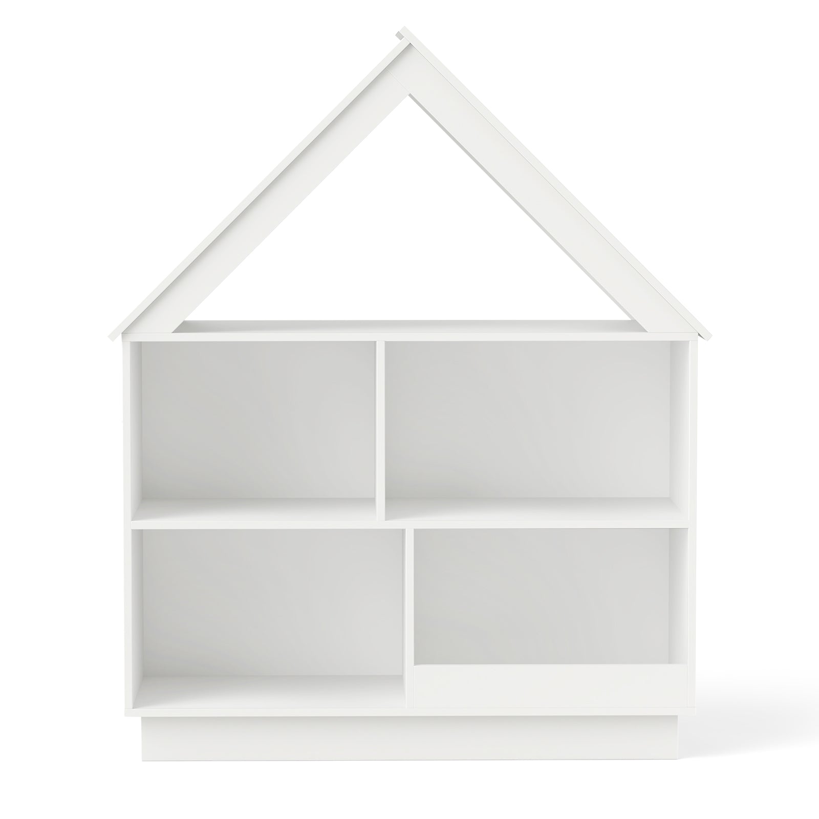 3-Tier House-Shaped Toy Storage Organizer, White Kids Storage at Gallery Canada