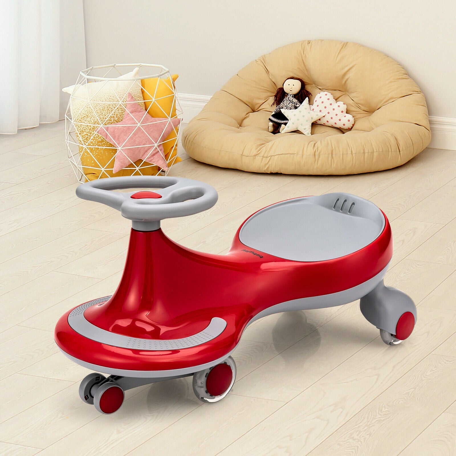 Wiggle Car Ride-On Toy, Red Push & Pedal Ride On Toys at Gallery Canada