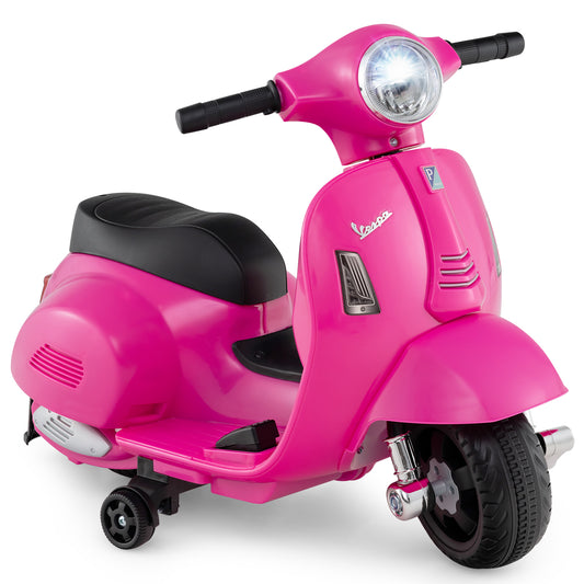 Kids Ride On Motorcycle With LED Headlight, Horn Sound, Pink Powered Ride On Toys Pink at Gallery Canada