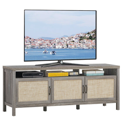 Universal TV Stand Entertainment Media Center for TV's up to 65 Inch, Gray Entertainment Centers & TV Stands at Gallery Canada