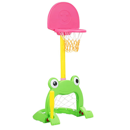 3-in-1 Kids Basketball Hoop Set Stand, Multicolor Toy Sports at Gallery Canada