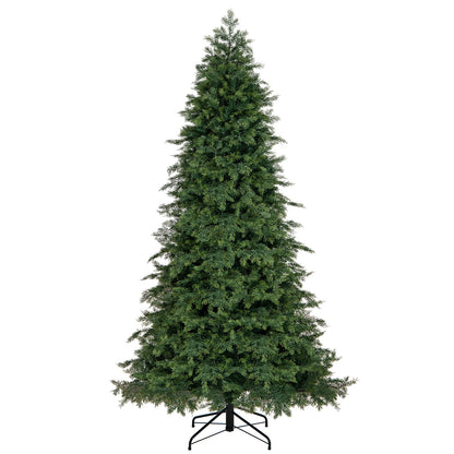 Artificial Christmas Tree Green Hinged Holiday Tree with 721/1019 Lush Branch Tips-7.5 ft, Green Christmas Tree Green at Gallery Canada