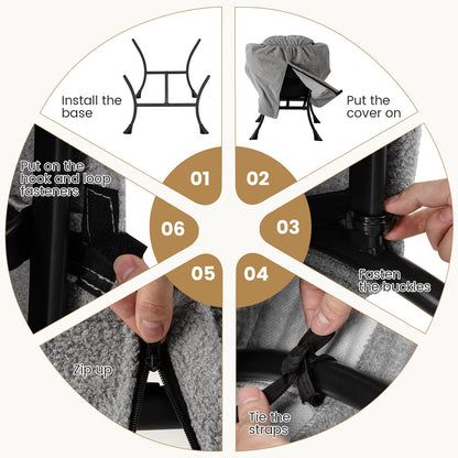 Modern Accent Chair, Folding Footrest, Head Pillow, Gray Accent Chairs at Gallery Canada