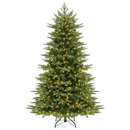 7 Ft Artificial Christmas Tree, 3156 PVC, 400 LED Lights, Green Christmas Tree at Gallery Canada