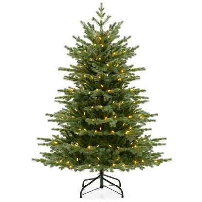 5/6/7 Feet Artificial Christmas Tree, 1426/2116/3156 PVC, 200/300/400 LED Lights, Green Christmas Tree Green at Gallery Canada