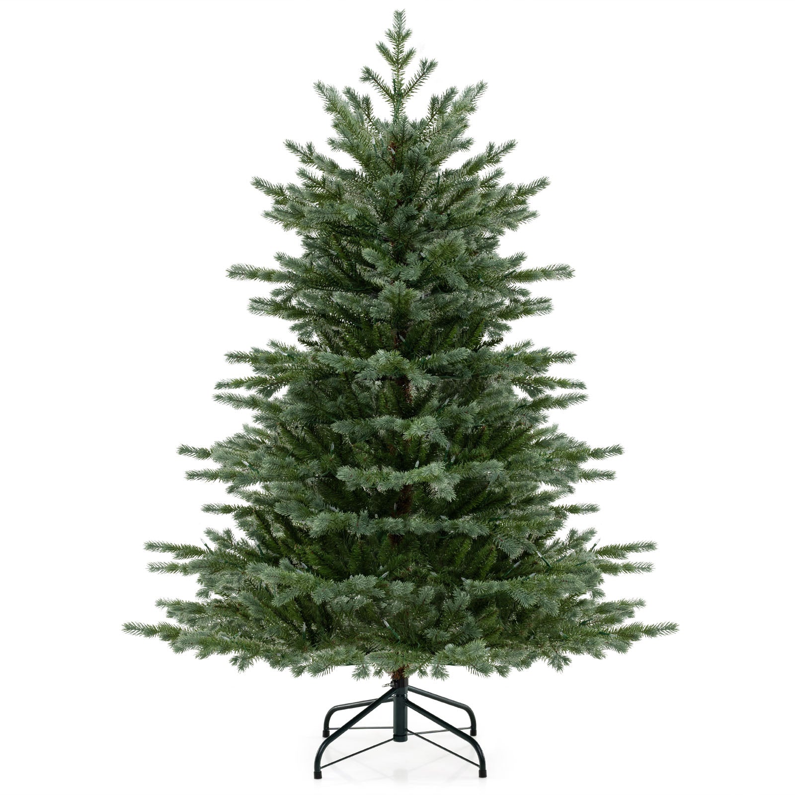 5/6/7 Feet Artificial Christmas Tree, 1426/2116/3156 PVC, 200/300/400 LED Lights, Green Christmas Tree at Gallery Canada
