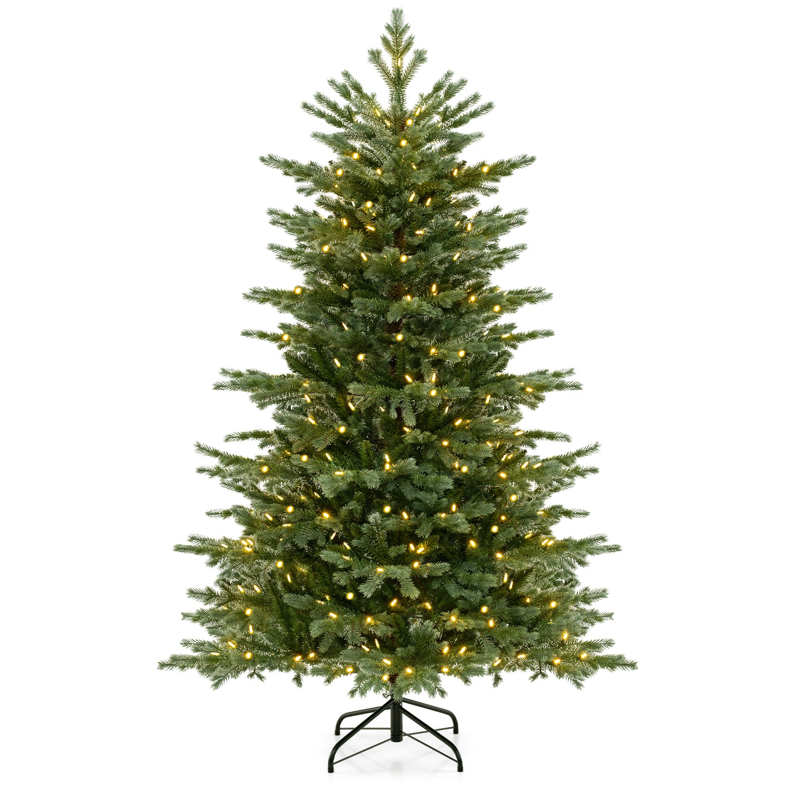 Artificial Christmas Tree, 5/6/7 Feet, With LED Lights, Green Christmas Tree at Gallery Canada
