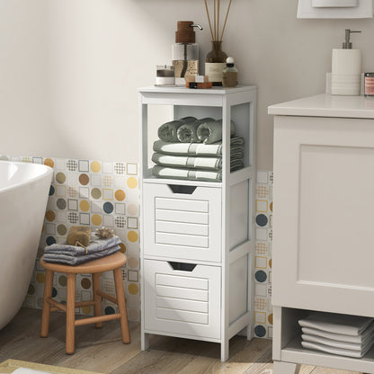 Floor Cabinet Multifunction Storage Rack Stand Organizer, White Floor Cabinets at Gallery Canada