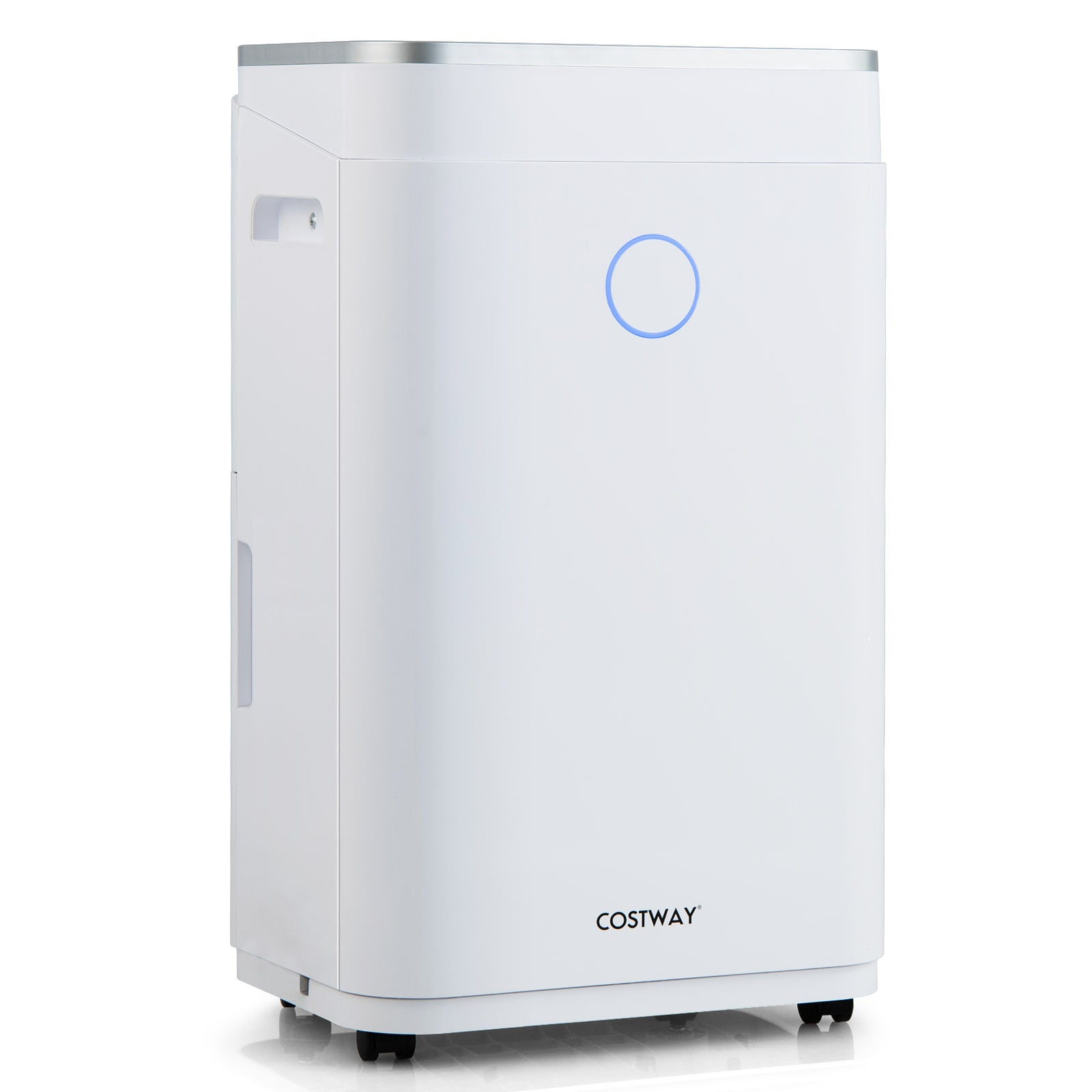60-Pint Dehumidifier, 4000 Sq. Ft, 3-Color Digital Display, White Dehumidifiers White at Gallery Canada