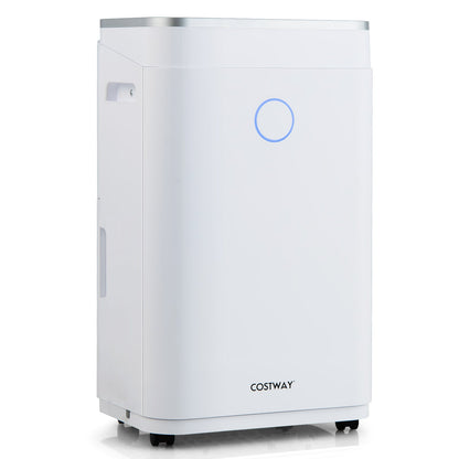 60-Pint Dehumidifier, 4000 Sq. Ft, 3-Color Digital Display, White Dehumidifiers White at Gallery Canada