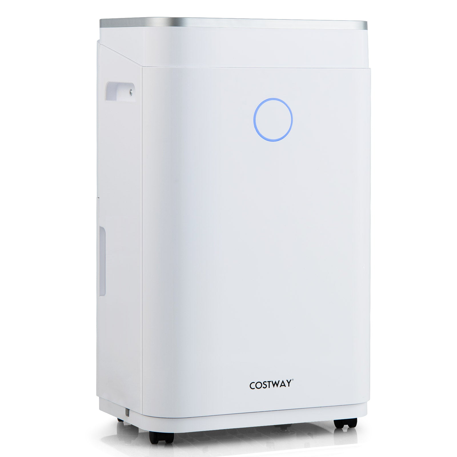 60-Pint Dehumidifier for Home and Basements 4000 Sq. Ft with 3-Color Digital Display, White Dehumidifiers at Gallery Canada