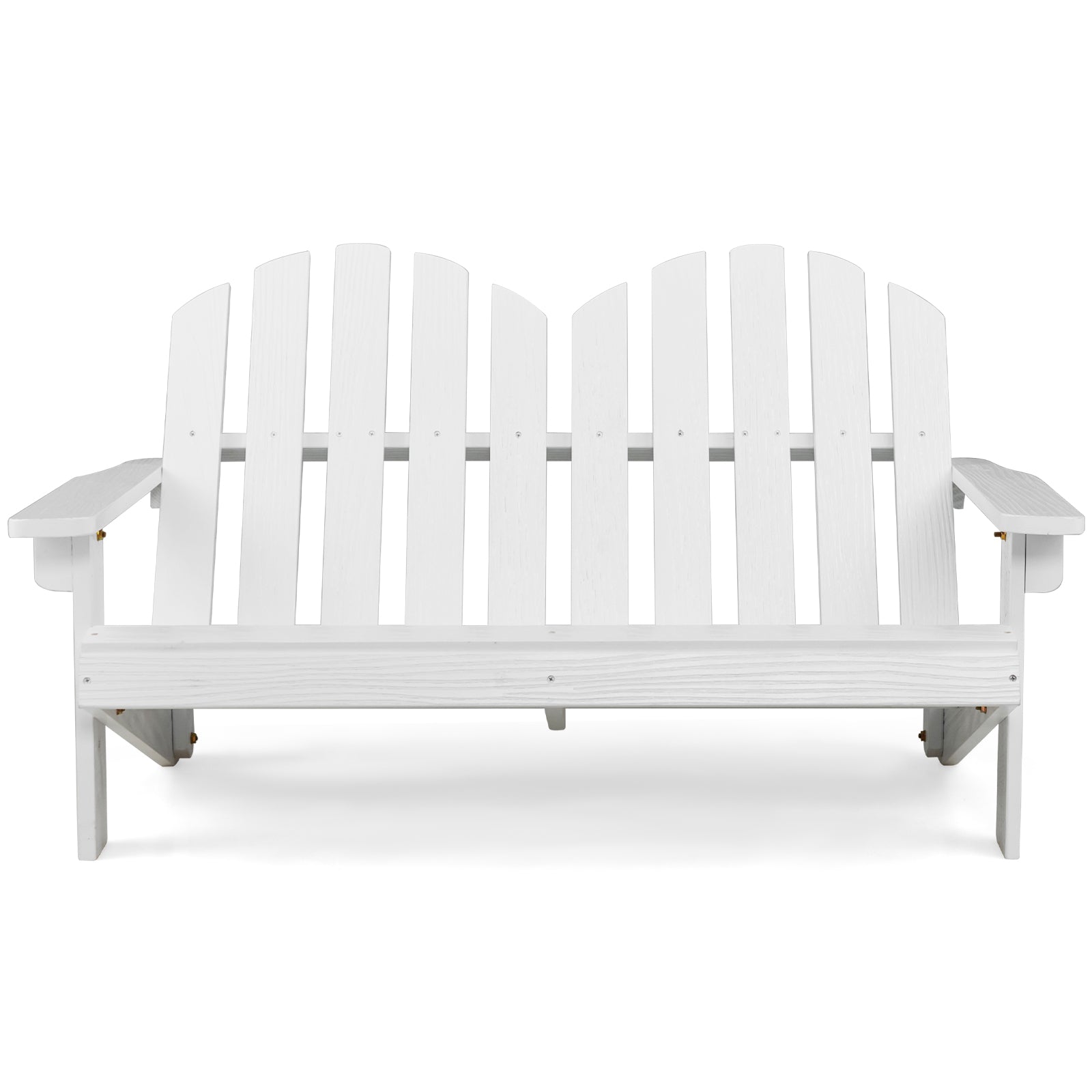 2 Person Adirondack Chair with High Backrest, White Kids Chairs & Seating at Gallery Canada