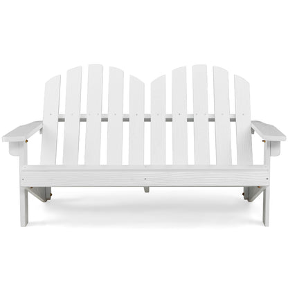 2 Person Adirondack Chair with High Backrest, White Kids Chairs & Seating at Gallery Canada
